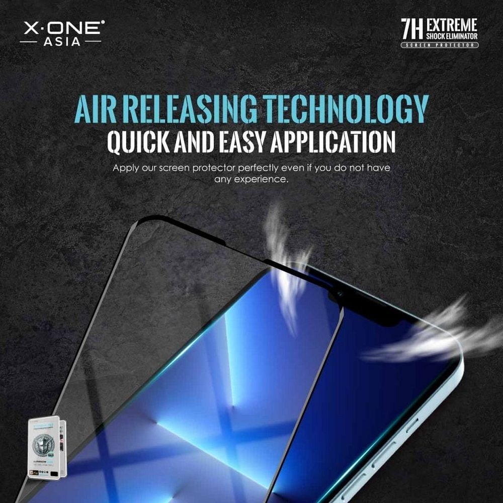 X-ONE Extreme Shock Eliminator 4th gen – Üvegfólia iPhone 13 Pro Max / 14 Plus Készülékekhez