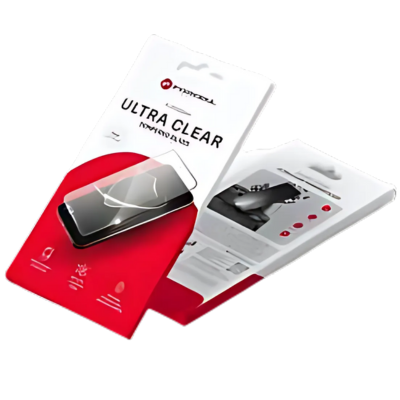 Forcell Ultra Clear edzett üvegfólia - Iphone 12 Pro Max (fekete)