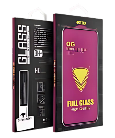 OG Premium Edzett üveg - Iphone 12 Pro Max - fekete