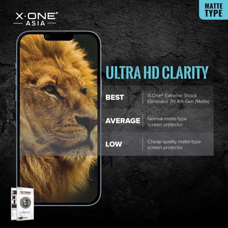 X-ONE Extreme Shock Eliminator 4th Gen. (Matt Sorozat) – iPhone 13 Pro Max/14 Plus Készülékhez
