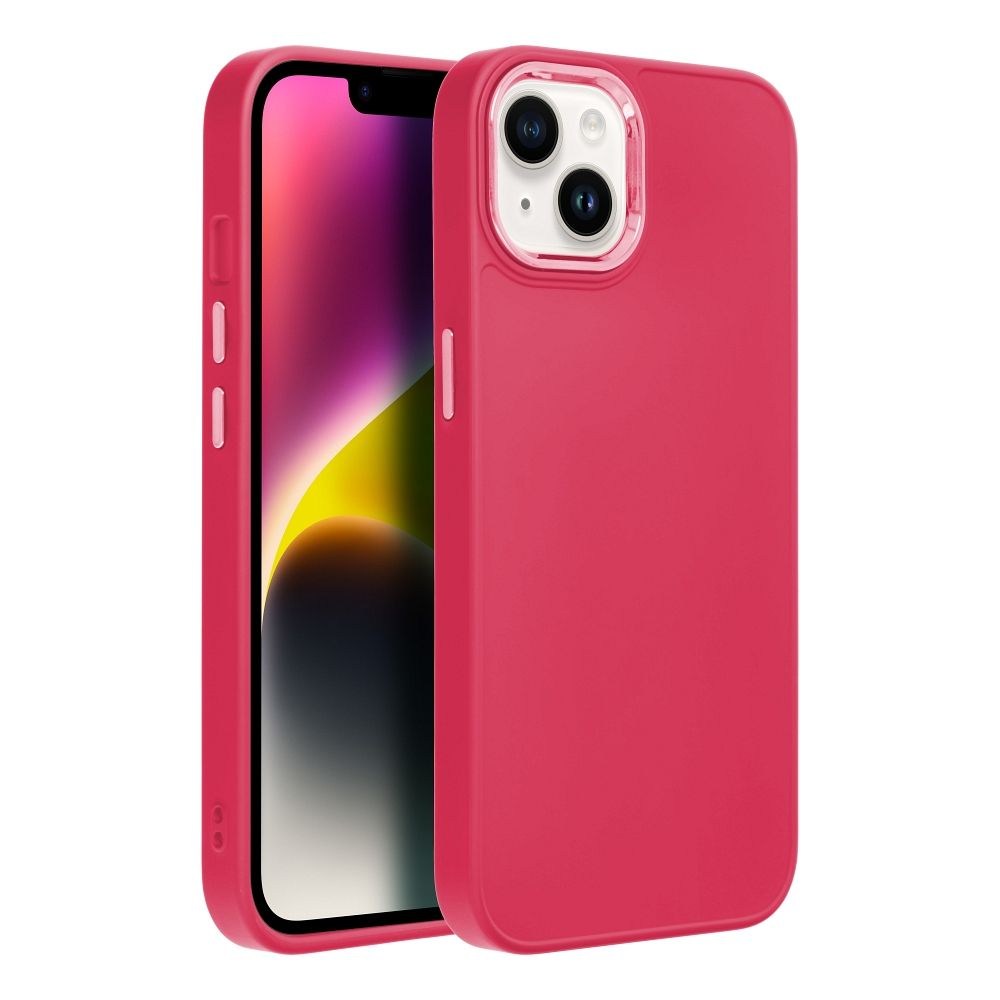 FRAME tok iPhone 13-hoz – Elegancia és Védelem Magenta Színben