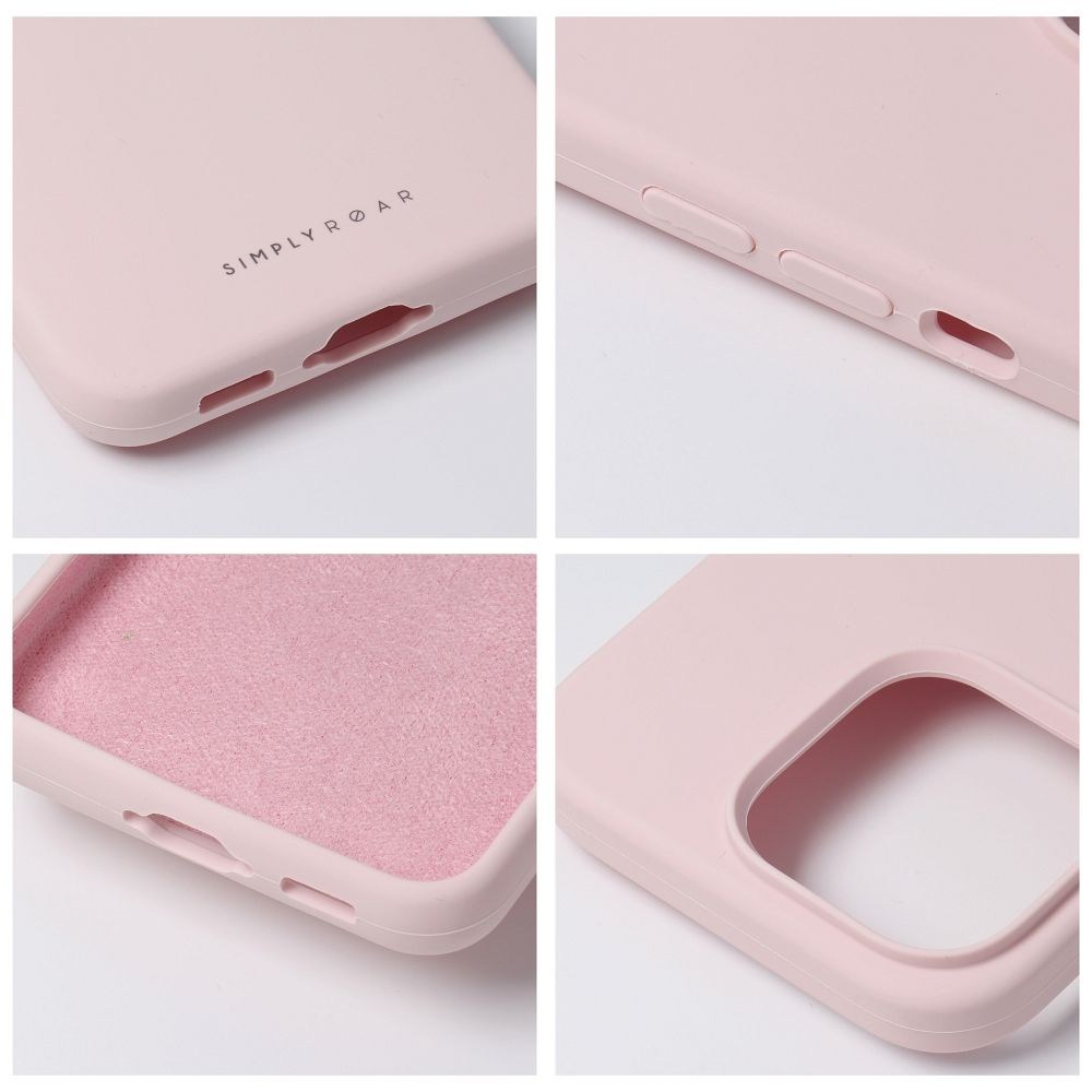 ROAR Cloud Skin tok iPhone 13-hoz – Világos rózsaszínben, stílusos védelem