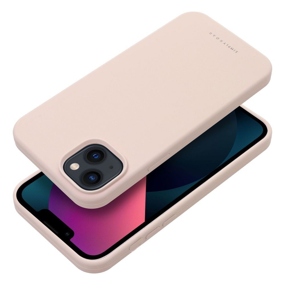 ROAR Cloud Skin tok iPhone 13-hoz – Világos rózsaszínben, stílusos védelem