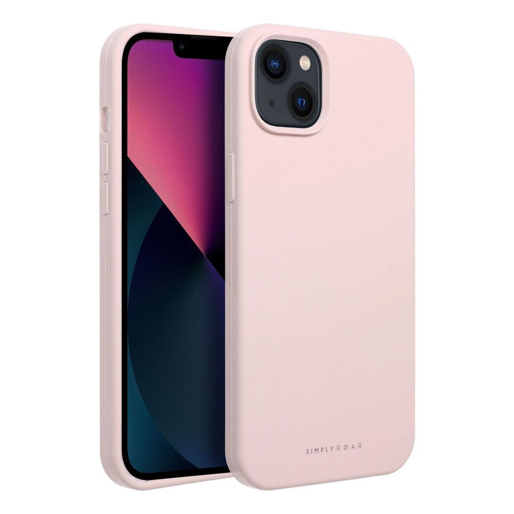 ROAR Cloud Skin tok iPhone 13-hoz – Világos rózsaszínben, stílusos védelem