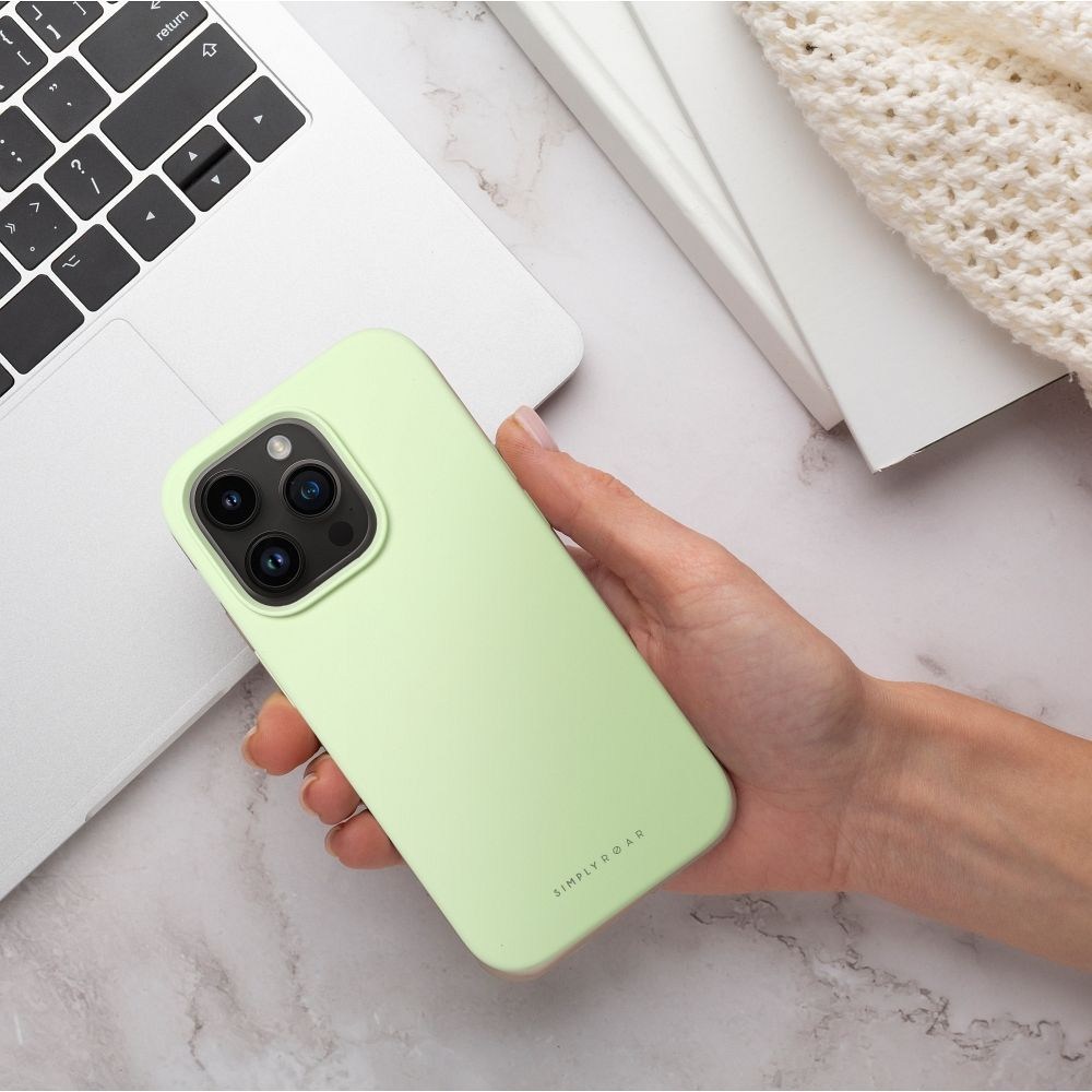ROAR Tok - CLOUD SKIN IPHONE 14-hez: Világoszöld Stílus és Védelem!