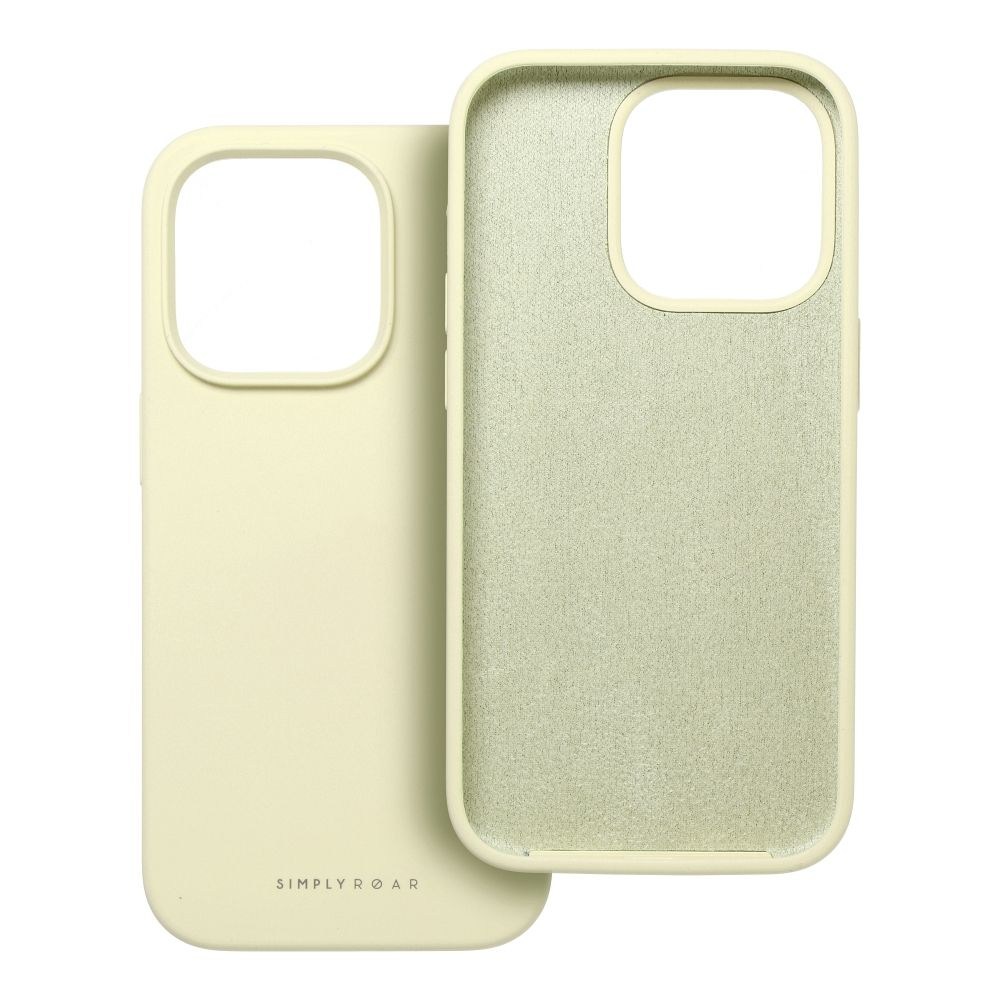 ROAR Tok CLOUD SKIN az IPHONE 14 Készülékhez – Világossárga