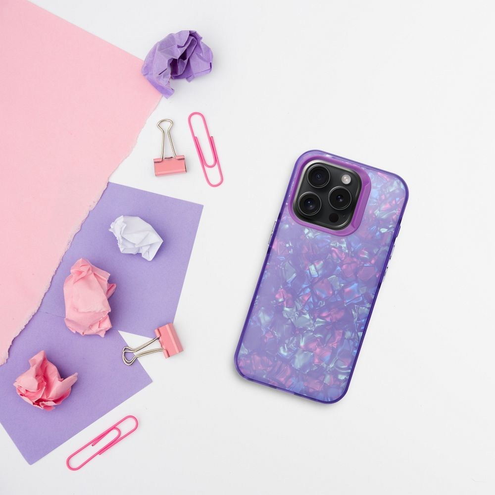 TUTTI FRUTTI Tok az IPHONE 14 PRO-hoz – Lila Színben