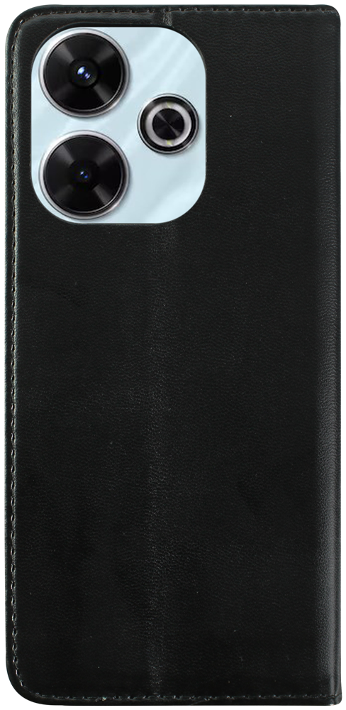 Xiaomi Redmi 13 4G oldalra nyíló flipes bőrtok asztali tartó funkciós fekete