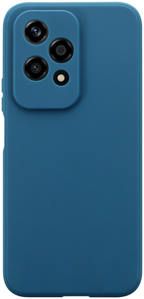 Honor 200 Lite szilikon tok kameravédővel matt sötétkék