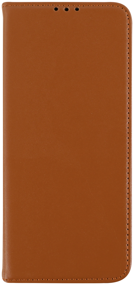 Xiaomi Redmi Note 13 4G oldalra nyíló flipes bőrtok valódi bőr barna