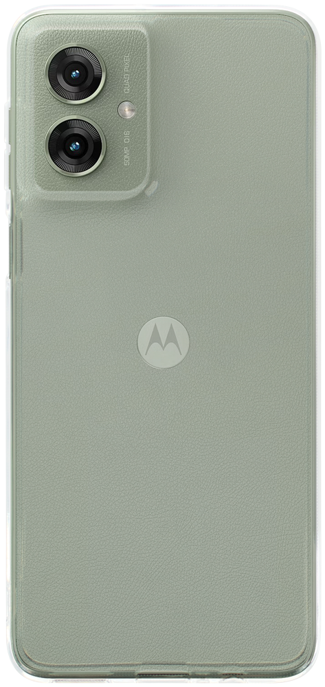 Motorola Moto G55 szilikon tok közepesen ütésálló átlátszó