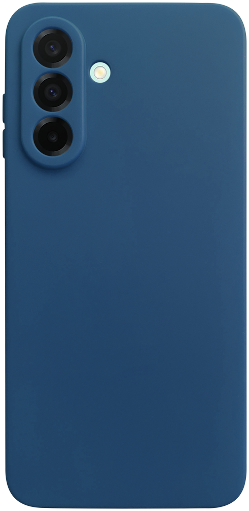 Samsung Galaxy A26 5G (SM-A266B/DS) szilikon tok kameravédővel matt sötétkék