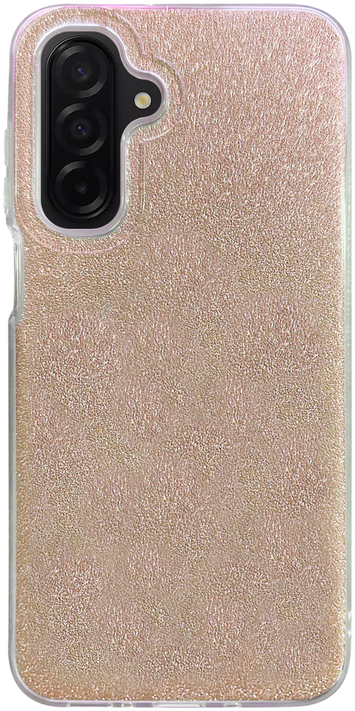 Samsung Galaxy A26 5G (SM-A266B/DS) szilikon tok csillogó hátlap arany