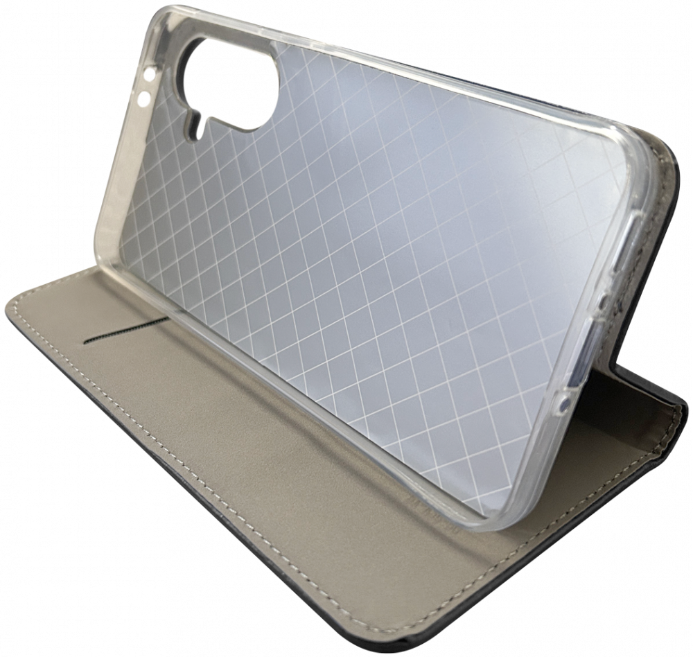 Samsung Galaxy A36 5G (SM-A366B/DS) oldalra nyíló flipes bőrtok asztali tartó funkciós fekete