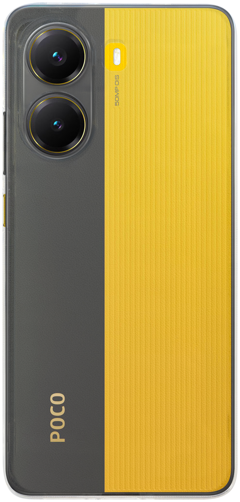 Xiaomi Poco X7 Pro szilikon tok közepesen ütésálló kameravédővel átlátszó