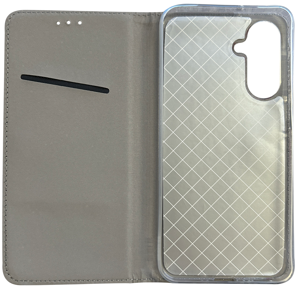 Samsung Galaxy A26 5G (SM-A266B/DS) oldalra nyíló flipes bőrtok asztali tartó funkciós bordó