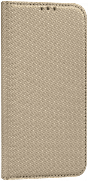 Samsung Galaxy A52s 5G (SM-A528B) oldalra nyíló flipes bőrtok rombusz mintás arany