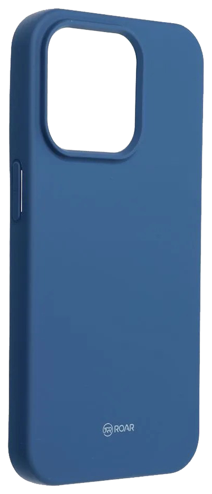 Apple iPhone 15 Pro szilikon tok gyári ROAR sötétkék