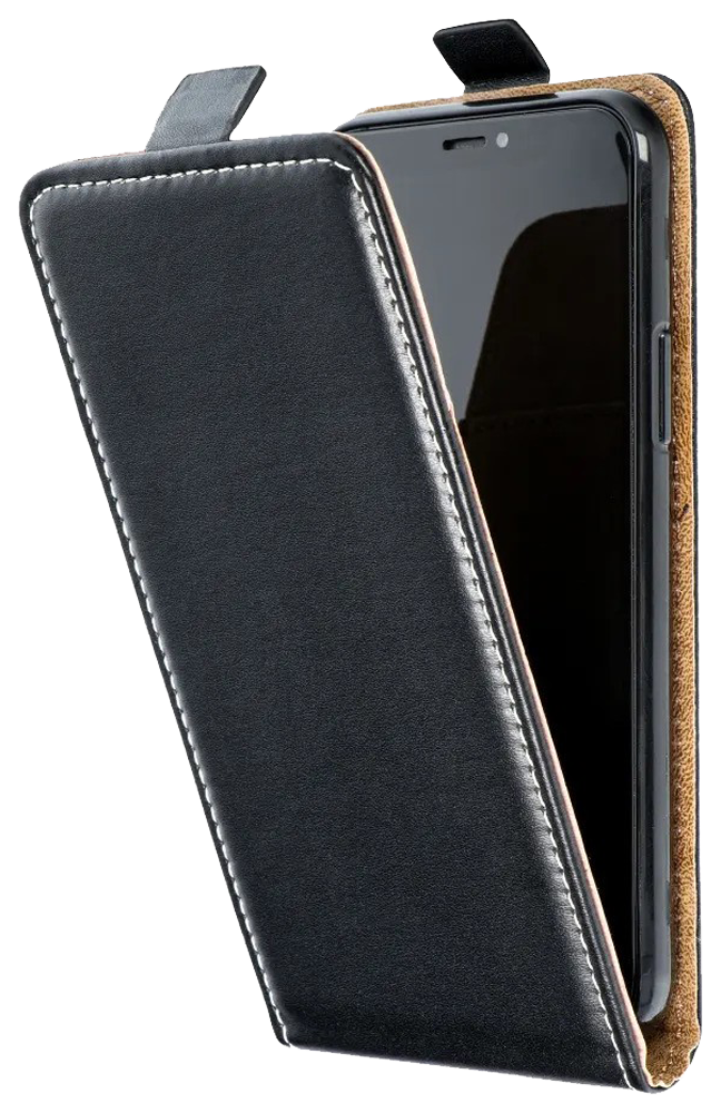 Samsung Galaxy S25 Ultra (SM-S938B) lenyíló flipes bőrtok fekete