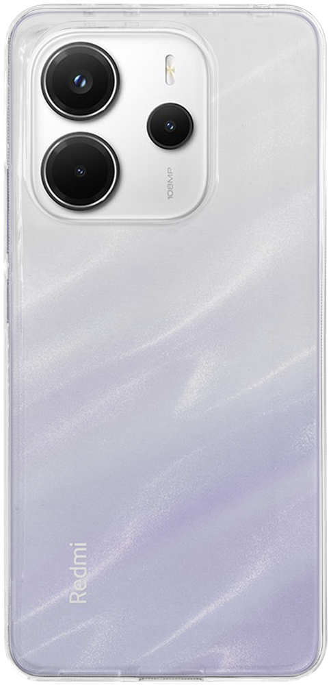 Xiaomi Redmi Note 14 4G szilikon tok átlátszó