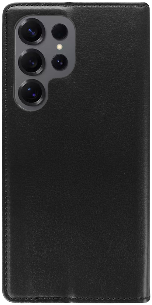 Samsung Galaxy S25 Ultra (SM-S938B) oldalra nyíló flipes bőrtok asztali tartó funkciós fekete