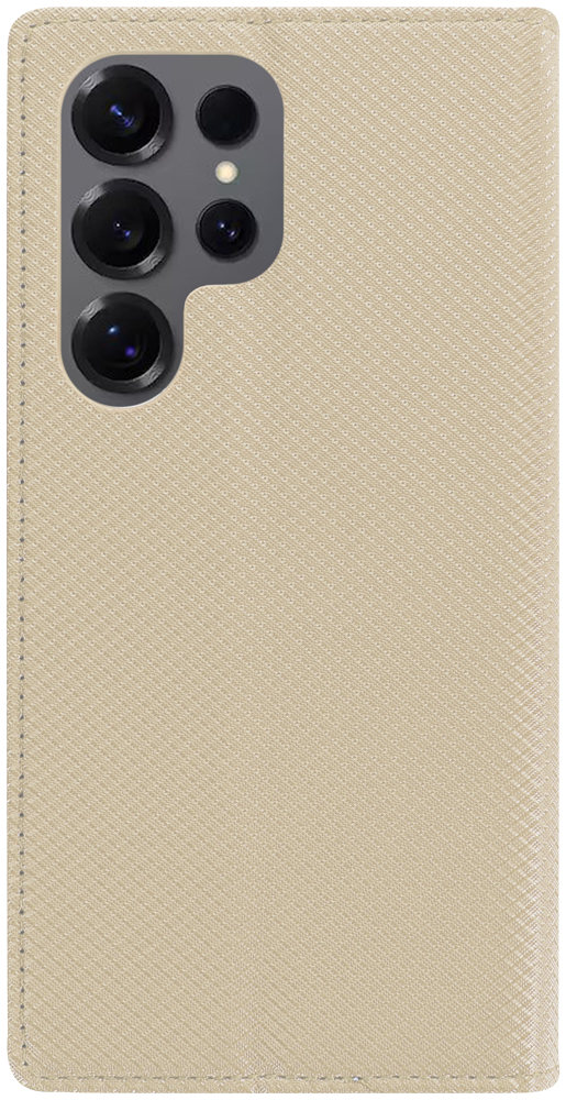 Samsung Galaxy S25 Ultra (SM-S938B) oldalra nyíló flipes bőrtok rombusz mintás arany