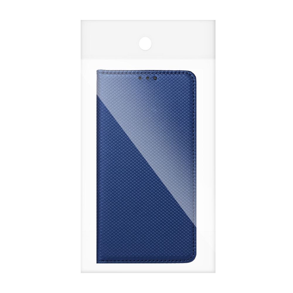 Samsung Galaxy S25 Ultra (SM-S938B) oldalra nyíló flipes bőrtok rombusz mintás sötétkék