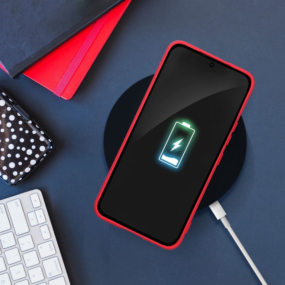 Samsung Galaxy A36 5G (SM-A366B/DS) szilikon tok kameravédővel matt barackszínű