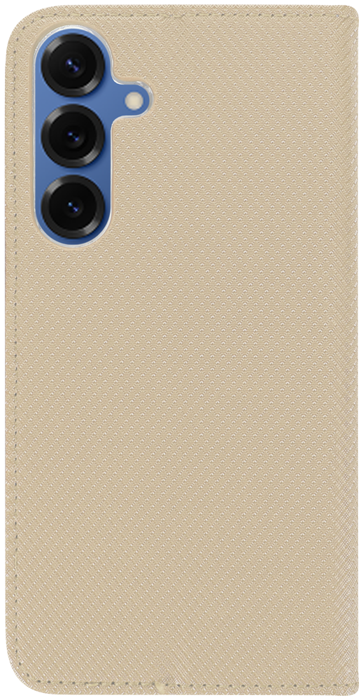 Samsung Galaxy S25 Plus (SM-S936B) oldalra nyíló flipes bőrtok rombusz mintás arany