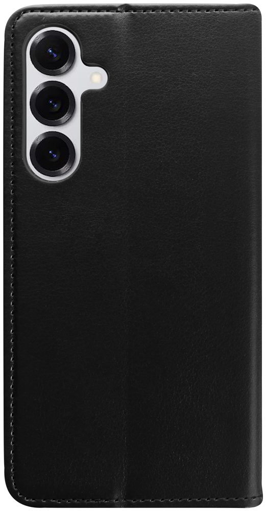 Samsung Galaxy S25 Plus (SM-S936B) oldalra nyíló flipes bőrtok asztali tartó funkciós fekete