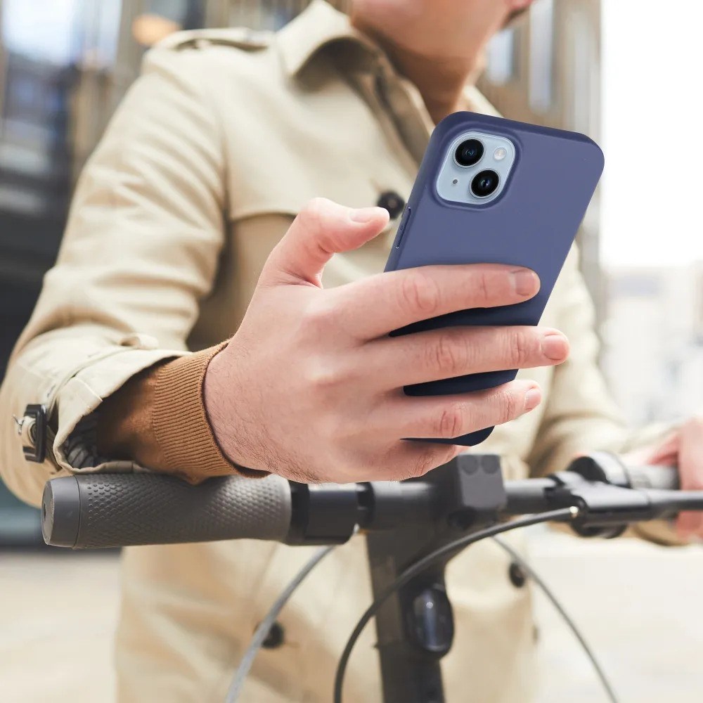Xiaomi Redmi A5 5G szilikon tok kameravédővel matt sötétkék