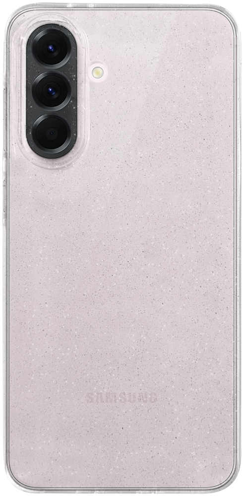 Samsung Galaxy A56 5G (SM-A566B/DS) szilikon tok kameravédővel csillogó átlátszó