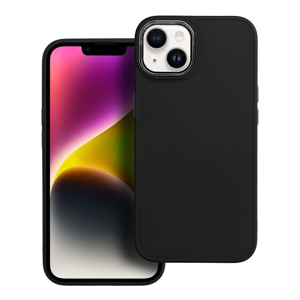 Apple iPhone 17 Pro Max FRAME szilikon tok fekete