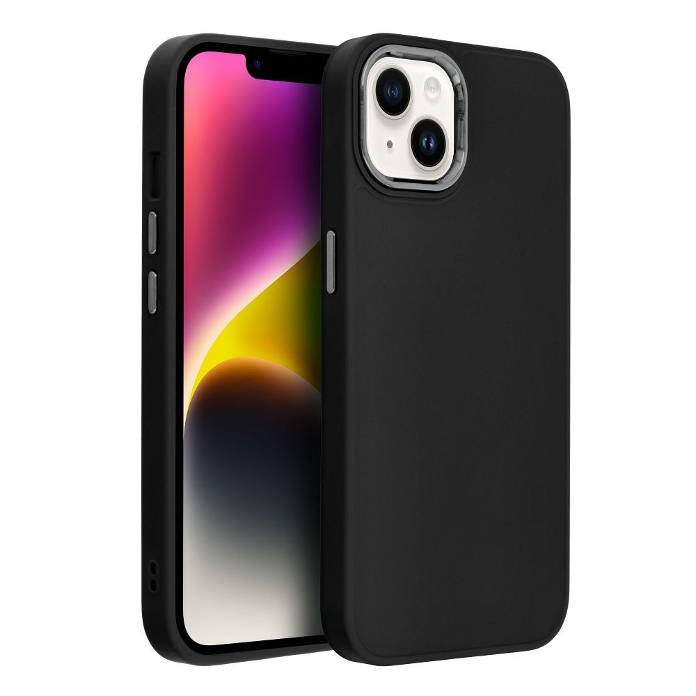 Apple iPhone 17 Pro Max FRAME szilikon tok fekete