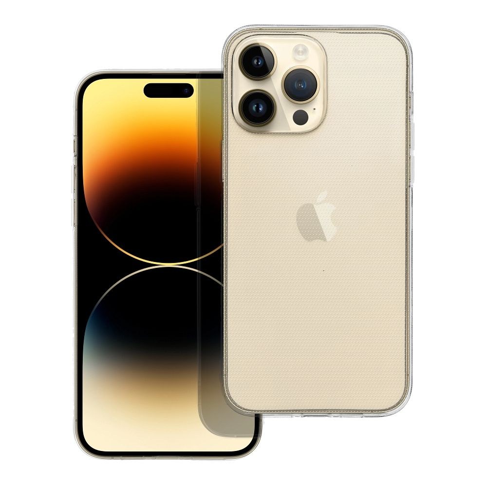 Apple iPhone 17 Pro Max szilikon tok közepesen ütésálló átlátszó