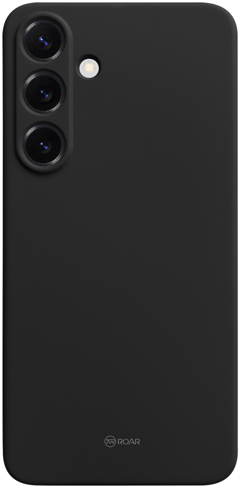 Samsung Galaxy S25 Plus (SM-S936B) szilikon tok gyári ROAR kameravédővel fekete