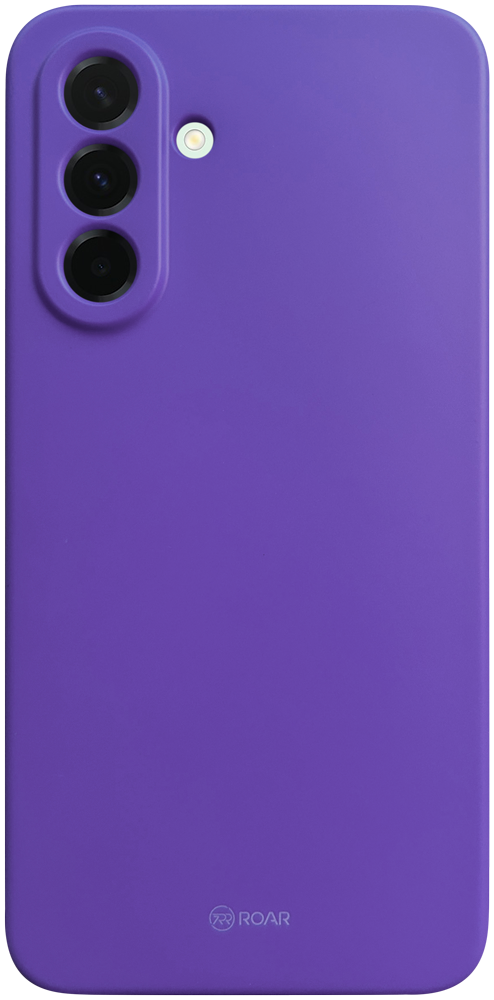 Samsung Galaxy A36 5G (SM-A366B/DS) szilikon tok gyári ROAR kameravédővel lila