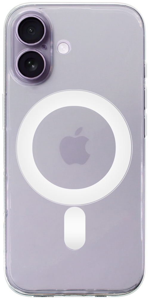 Apple iPhone 17   szilikon tok gyári Magsafe kameravédővel átlátszó