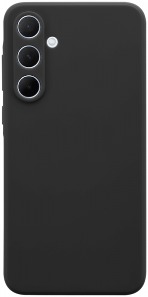 Samsung Galaxy A35 5G (SM-A356B) szilikon tok kameravédővel matt fekete