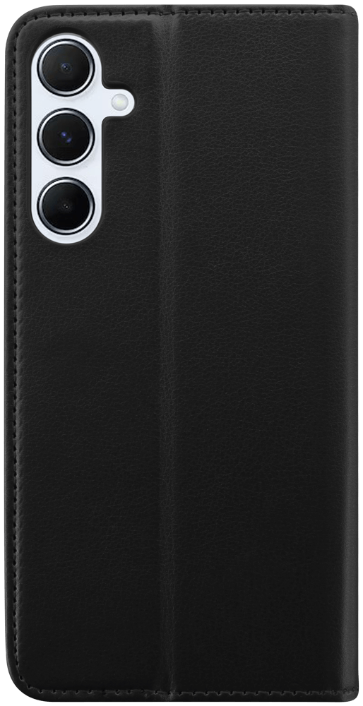 Samsung Galaxy A55 5G (SM-A556B) oldalra nyíló flipes bőrtok asztali tartó funkciós fekete