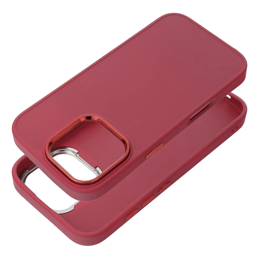 Apple iPhone 17 Pro Max FRAME szilikon tok magenta