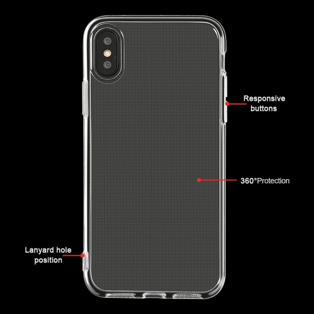 Huawei Honor Magic 7 Lite szilikon tok közepesen ütésálló kameravédővel átlátszó