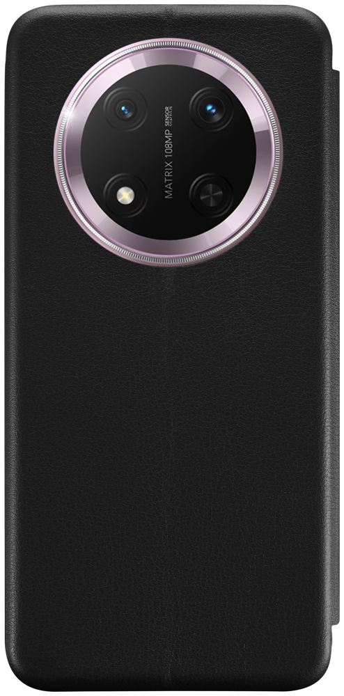 Honor Magic 7 Lite oldalra nyíló flipes bőrtok prémium minőség fekete