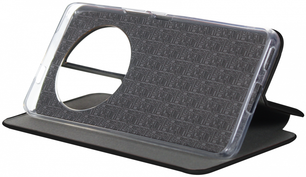 Honor Magic 7 Lite oldalra nyíló flipes bőrtok prémium minőség fekete