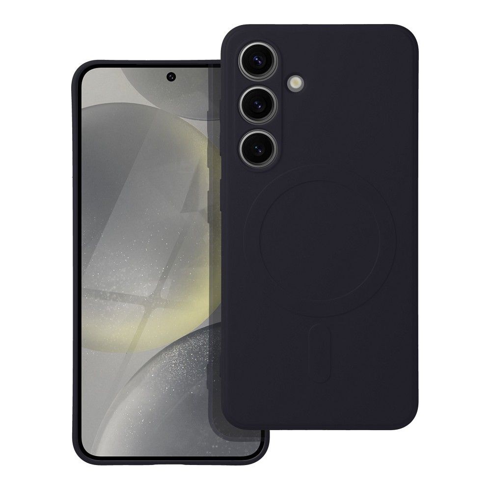 Samsung Galaxy A56 5G (SM-A566B/DS) szilikon tok gyári MagSafe kameravédővel fekete