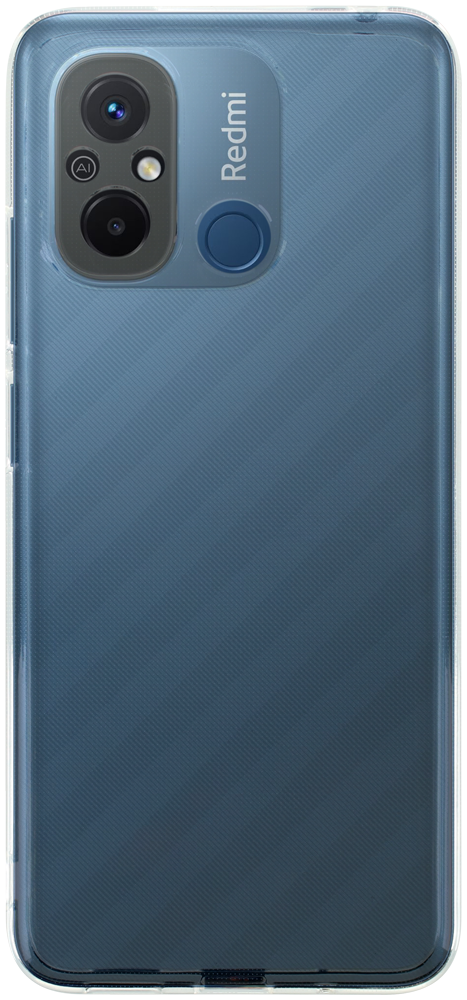 Xiaomi Redmi 12C szilikon tok közepesen ütésálló kameravédővel átlátszó
