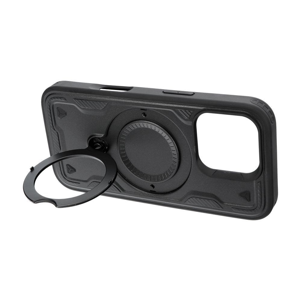 Apple iPhone 17 Pro Max ütésálló tok légpárnás sarkas, FROST ARMOR fekete