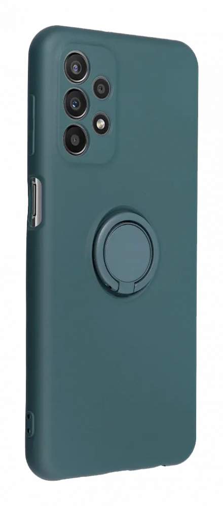 Samsung Galaxy A36 5G (SM-A366B/DS) szilikon tok gyári Roar Amber kameravédővel sötétzöld