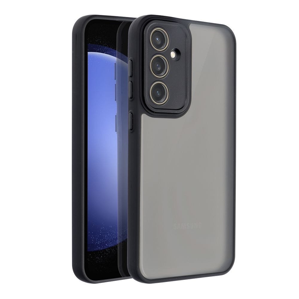 Samsung Galaxy S25  (SM-S931B) szilikon tok kemény hátlap VARIETE fekete