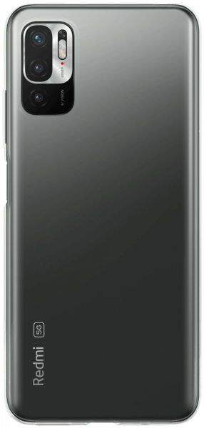 Xiaomi Redmi Note 10 5G szilikon tok közepesen ütésálló átlátszó